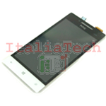 DISPLAY LCD ASSEMBLATO TOUCHSCREEN PER HTC 8S A620E BIANCO schermo touch screen