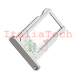 CARRELLO PORTA SIM per iPad mini tray carrellino scheda nano vano lettore BIANCO