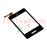 VETRO TOUCHSCREEN per LG L3 II 2 E430 Optimus vetrino touch screen NERO no display L 3