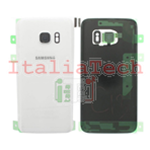 SCOCCA posteriore per Samsung Galaxy S7 G930F bianco back cover copri batteria 