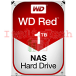 HDD HARD DISK 3,5" 1TB 1000GB WESTERN DIGITAL RED WD WD10EFRX