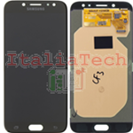 DISPLAY LCD ORIGINALE Samsung J730 Galaxy J7 2017 NERO vetrino touch vetro schermo