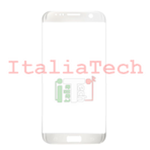 VETRINO per touchscreen Samsung Galaxy S7 Edge G935 BIANCO oro vetro touch screen