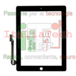 VETRINO TOUCHSCREEN per Apple iPad 3 vetro touch screen iPad3 Retina 3G nero