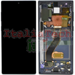 DISPLAY LCD ORIGINALE Samsung N970F Galaxy Note 10 NERO vetrino touch vetro schermo