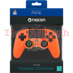 CONTROLLER NACON WIRED PS4 CON FILO PAD PLAY STATION 4 / PC ARANCIO JOYPAD NUOVO