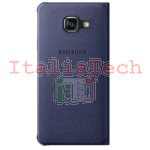 CUSTODIA Folio Case originale Samsung EF-FA300BSE per Galaxy A300 A3 blu smart book cover