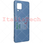 Custodia Forcell Silicone Case per Samsung Galaxy A42 5G (Azzurro)