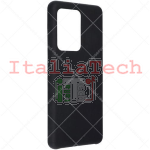 Custodia Forcell Silicone Case per Samsung Galaxy S20 Ultra (Nero)