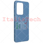 Custodia Forcell Silicone Case per Samsung Galaxy S21 Ultra 5G (Azzurro)