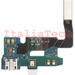 FLAT CONNETTORE DI CARICA USB MICROFONO PER SAMSUNG GALAXY NOTE 2 N7100