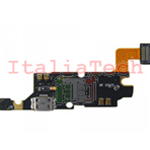 FLAT CONNETTORE DI CARICA DATI USB MICROFONO PER SAMSUNG GALAXY NOTE N7000 i9220 