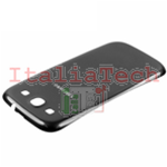 SCOCCA posteriore per Samsung i9300 grigio grey back cover copri batteria Galaxy S3