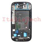 TELAIO CENTRALE per Samsung i9300 Galaxy S3 nero metal plate MIDDLE FRAME