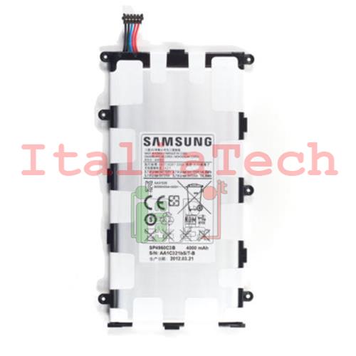 BATTERIA per Samsung SP4960C3B P3100 P3110 P6200 Galaxy Tab 2 7.0 ricambio pila sostitutiva litio tab2 7"