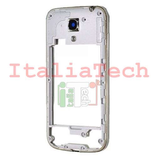 CENTRALE per Samsung i9195 Galaxy S4 mini middle plate FRAME TASTO ON OFF VOLUME cover - Samsung ( Ricambi per Samsung - Galaxy S4 Mini (i9190/i9195/i9195i) )