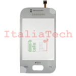 VETRO TOUCHSCREEN per Samsung S6102 Galaxy Y Duos vetrino touch screen BIANCO
