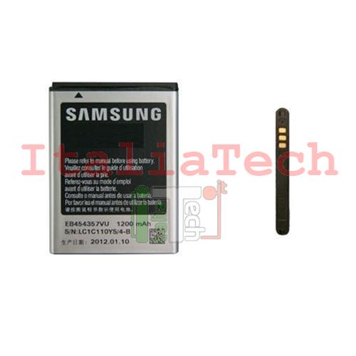 BATTERIA originale Samsung EB454357VU per Galaxy Y Pocket Wave S5300 S5360 S5380
