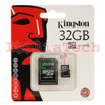 SCHEDA DI MEMORIA Kingston microSD 32GB con adattatore SD C4