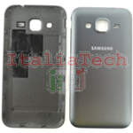 SCOCCA posteriore per Samsung G360F Galaxy CORE PRIME grigio back cover copri batteria