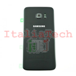 SCOCCA posteriore per Samsung Galaxy S7 Edge G935 nero back cover copri batteria 