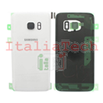 SCOCCA posteriore ORIGINALE per Samsung Galaxy S7 G930F bianco back cover copri batteria 