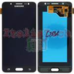 DISPLAY LCD ORIGINALE Samsung SM-J510 Galaxy J5 2016 NERO vetrino touch vetro schermo