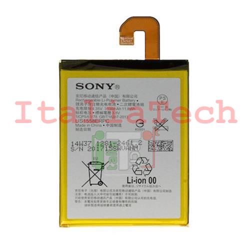 BATTERIA originale ricambio Sony 1281-2461 per D6603 Xperia Z3 3100mAh