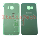 SCOCCA posteriore per Samsung Galaxy S6 Edge G925 verde back cover copri batteria