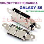 CONNETTORE DI CARICA RICARICA Micro USB 3.0 per Samsung GALAXY S5 G900 G900F plugin ricambio