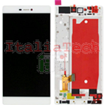 LCD DISPLAY + TOUCH + FRAME COMPLETO PER HUAWEI P8 BIANCO GRA-L09  touchscreen vetro