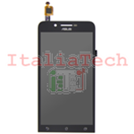 DISPLAY TOUCH LCD COMPLETO ORIGINALE per Asus ZenFone GO ZC500TG Z00VD NERO schermo vetro