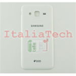 SCOCCA posteriore ORIGINALE per Samsung Galaxy J3 2016 J320F bianco back cover copri batteria 