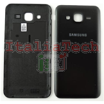 SCOCCA posteriore ORIGINALE per Samsung Galaxy J5 J500F nero back cover copri batteria 