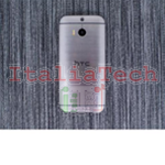 SCOCCA telaio posteriore per HTC ONE M8 grigio back cover copri batteria