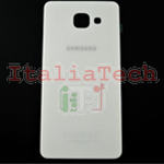 SCOCCA posteriore ORIGINALE per Samsung Galaxy A5 2016 A510F bianco back cover copri batteria 