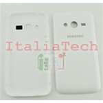 SCOCCA posteriore per Samsung G318H G313H Galaxy Trend Lite 2 bianco back cover copri batteria
