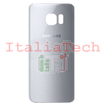 SCOCCA posteriore per Samsung Galaxy S7 G930 silver back cover copri batteria 