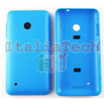 SCOCCA posteriore ORIGINALE per Nokia Lumia 530 azzurro celeste back cover copri batteria