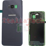 SCOCCA posteriore ORIGINALE per Samsung Galaxy S8 G955 Galaxy S8+ Plus Violett Grigio back cover copri batteria 