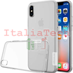 CUSTODIA Nillkin Nature originale TPU Protective cover Case iPhone X / Xs trasparente