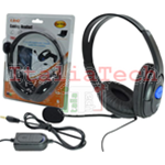 Cuffie Compatibili XL Gaming Per Playstation 4 Ps4 E Pc Con Microfono hsb