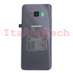 SCOCCA posteriore per Samsung Galaxy S8 G950F violett orchid grey back cover copri batteria 