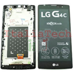DISPLAY LCD SCHERMO per Lg G4C G4 mini H525N NERO/BIANCO touch vetro modulo completo touchscreen