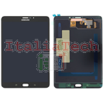 DISPLAY LCD ORIGINALE Samsung T719 Galaxy Tab S2 2016 8.0 NERO vetrino touch vetro schermo