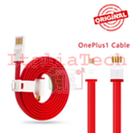 ONEPLUS CAVO DATI RICARICA ORIGINALE USB MICRO FLAT RED PER ONEPLUS 1ST