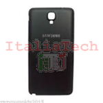 SCOCCA posteriore per Samsung Galaxy Note 3 Neo N7505 nero back cover copri batteria