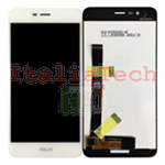 DISPLAY TOUCH LCD COMPLETO per Asus ZenFone 3 MAX ZC520TL X008D BIANCO schermo vetro