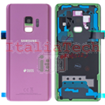 SCOCCA posteriore ORIGINALE per Samsung Galaxy S9 G960F purple viola back cover copri batteria 