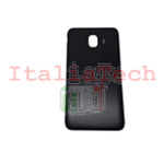 SCOCCA posteriore per Samsung Galaxy J4 J400 Nero back cover copri batteria